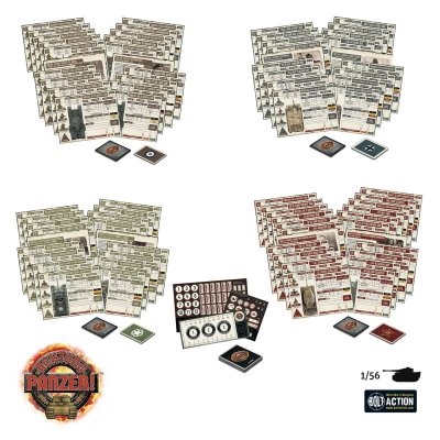 Achtung Panzer! Cards Bundle: All in Bundle - Warlord Games