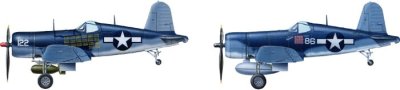 Zoom bild av Vought F4U-1A Corsair® 1/72 Tamiya