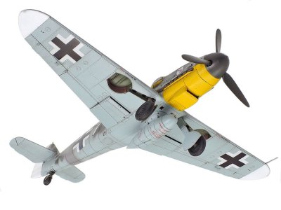 Zoom bild av Messerschmitt Bf109 G-6 1/72 Tamiya