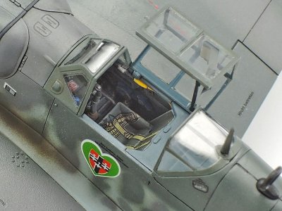 Zoom bild av Messerschmitt Bf109 G-6 1/72 Tamiya