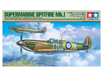 Zoom bild av 61119 Supermarine Spitfire Mk.I 1/48 Tamiya