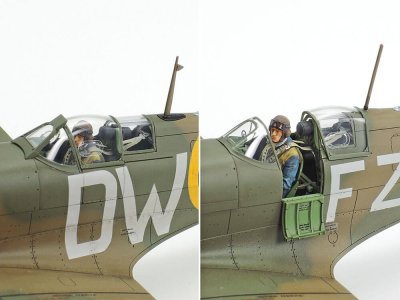 Zoom bild av Supermarine Spitfire Mk.I 1/48 Tamiya