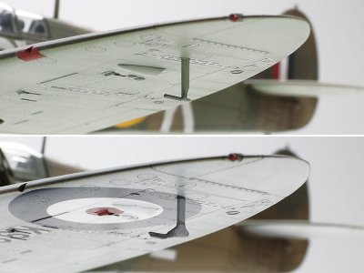 Zoom bild av Supermarine Spitfire Mk.I 1/48 Tamiya