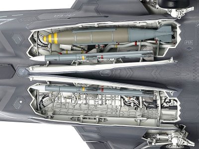 Zoom bild av Lockheed Martin® F-35®C Lightning II® 1/48 Tamiya