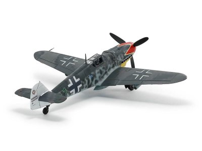 Zoom bild av Messerschmitt Bf109 G-6 Late Model 1/48 Tamiya