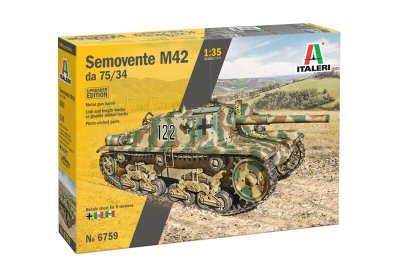 Zoom bild av 6759 Semovente M42 da 75/34 Upgraded Edition 1:35 Italeri