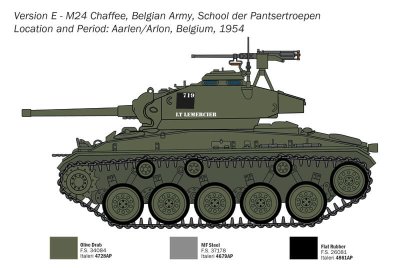Zoom bild av 6761 M24 Chaffee 1:35 Italeri
