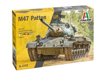 Zoom bild av 6763 M47 Patton 1:35 Italeri