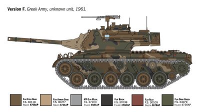 Zoom bild av 6763 M47 Patton 1:35 Italeri