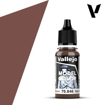 Vallejo Model Color 70846 Mahogany Brown