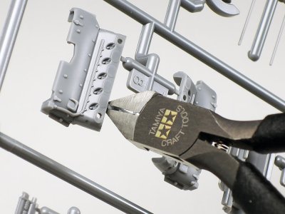 Zoom bild av Sharp Pointed Side Cutter for Plastic Tamiya