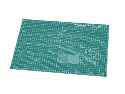 Zoom bild av 74076 Cutting Mat (A3 Size/Green) Tamiya