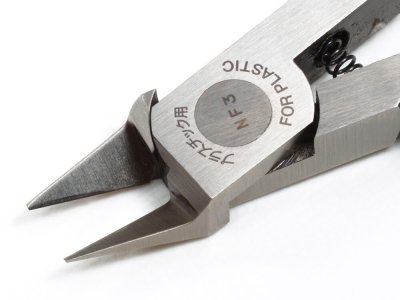 Zoom bild av Sharp Pointed Side Cutter for Plastic (Slim Jaw) Tamiya