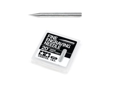 Zoom bild av 74148 Fine Engraving Needle 20° Tamiya