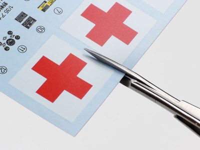 Zoom bild av HG Tweezers Grip Scissors Tamiya