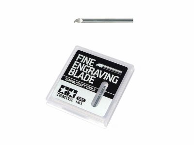 Zoom bild av 74162 Fine Engraving Blade 0.25mm Tamiya