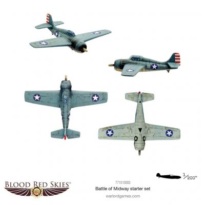Zoom bild av Blood Red Skies: The Battle Of Midway Starter Set