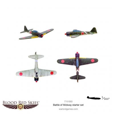 Zoom bild av Blood Red Skies: The Battle Of Midway Starter Set