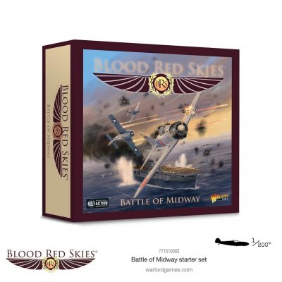 The Battle of Midway starter set Blood Red Skies Warlord Games