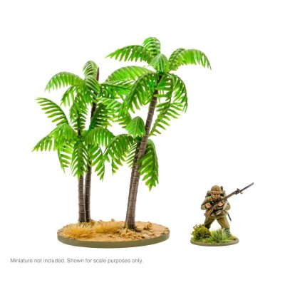 Zoom bild av Palm trees