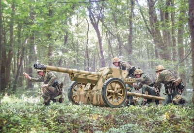 Zoom bild av 96460 Pak 97/38 AT Gun with crew 1:35 Italeri