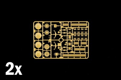 Zoom bild av 96461 Sd. Kfz. 140 Flakpanzer 38(t) Gepard 1/35 Italeri