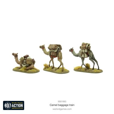 Zoom bild av 993019903 Camel Baggage Train Bolt Action Warlord