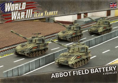 Zoom bild av WWIII Team Yankee Abbot Field Battery 15mm