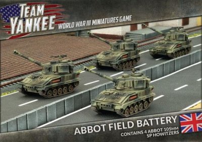 WWIII Team Yankee Abbot Field Battery 15mm