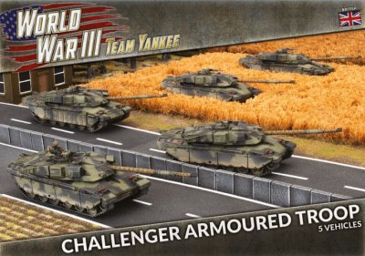 WWIII Team Yankee Challenger Armoured Troop 15mm