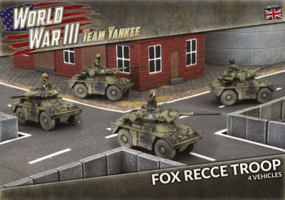 WWIII Team Yankee Fox Recce Troop 15mm