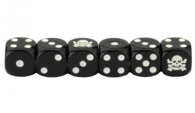 Zoom bild av WWIII Team Yankee British Dice Set 15mm