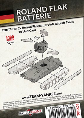 Zoom bild av Roland Flak Batterie (Team Yankee)