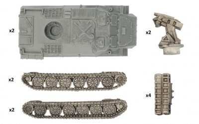 Zoom bild av SA-13 Gopher SAM Platoon