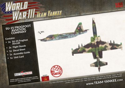 Zoom bild av SU-25 Frogfoot Aviation Company