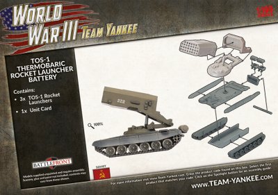 Zoom bild av TOS-1 Rocket Launcher Battery