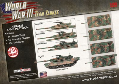 Zoom bild av M1A1 Abrams Tank Platoon