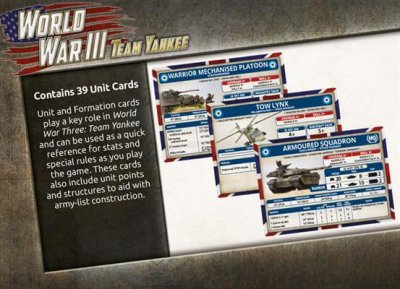 Zoom bild av WWIII: British Unit Card Pack