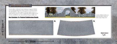 Zoom bild av BB592 BIAB: Wartorn Village - Cobblestone Road Battlefront