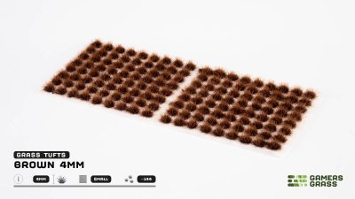 Zoom bild av Brown 4mm - Small GamersGrass