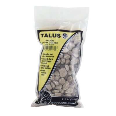 Zoom bild av Brown Talus Extra Coarse Woodland Scenics