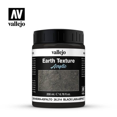 Vallejo Diorama Effects 26214 Black Lava-Asphalt