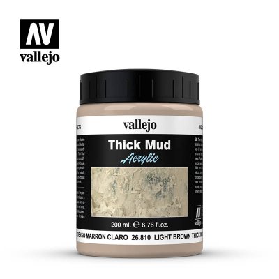 Vallejo Diorama Effects 26810 Light Brown Mud