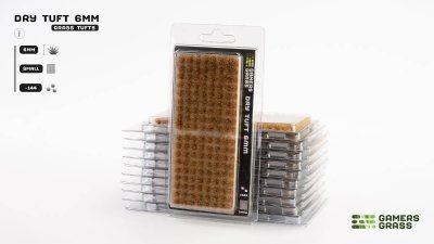 Zoom bild av GG6-DTs Dry Tuft 6mm - Small GamersGrass