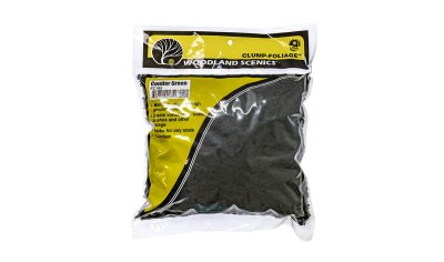 Zoom bild av FC185 Conifer Green Clump-Foliage (Large Bag) Woodland Scenics