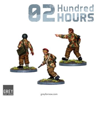 Zoom bild av gfn-0200-19 02 Hundred Hours Jedburgh Team Grey For Now Games