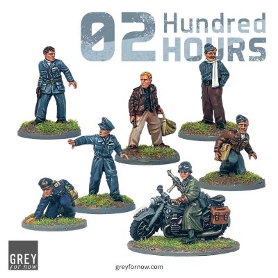 Zoom bild av gfn-0200-27 02 Hundred Hours Escape From Stalag Luft III 28mm Grey For Now Games