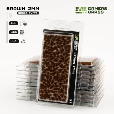 Zoom bild av GG2-B Brown 2mm - Wild GamersGrass