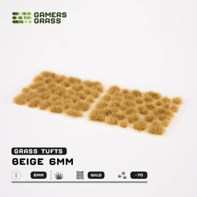 Zoom bild av Beige 6mm - Wild GamersGrass