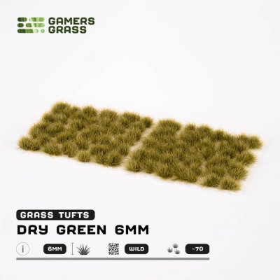 Dry Green 6mm - Wild GamersGrass